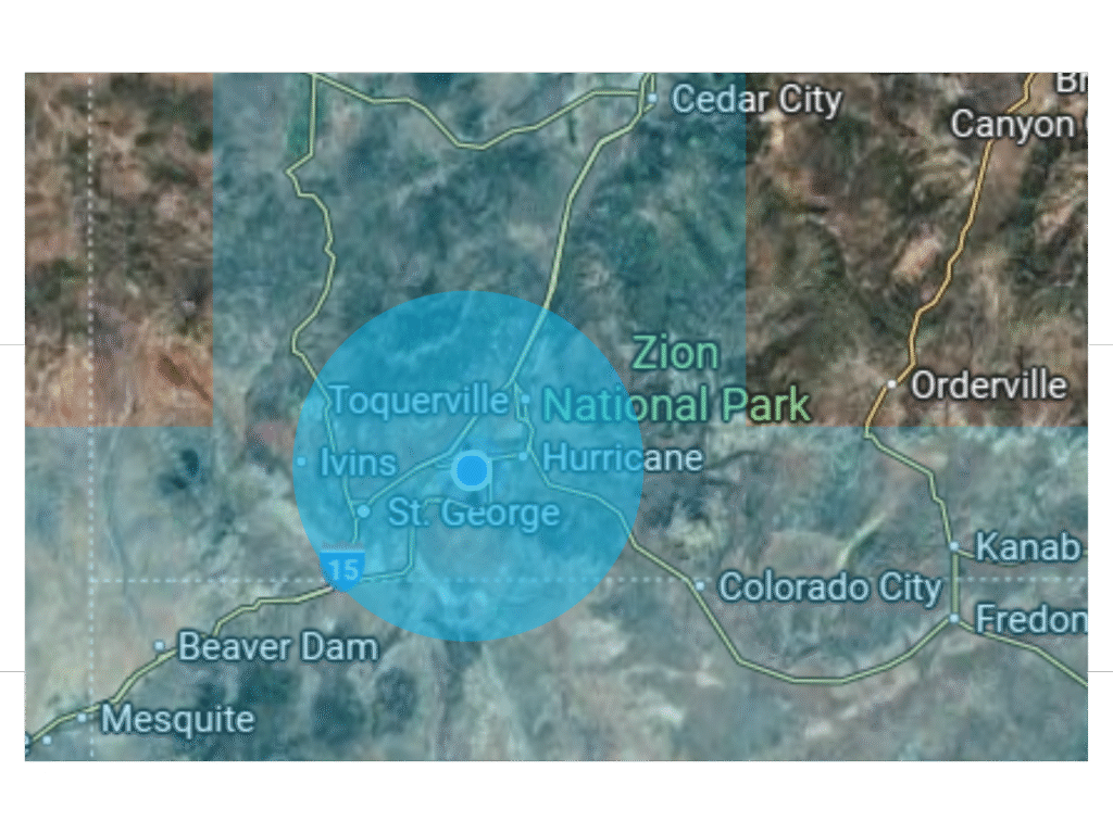 Mobile RV Repair Service Area